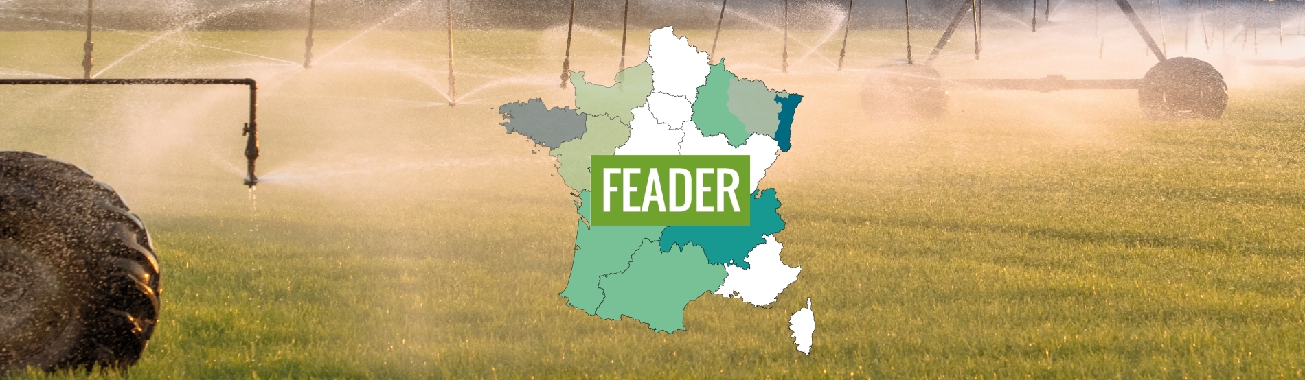 Carte des subventions FEADER 2023 pour l'industrie agroalimentaire